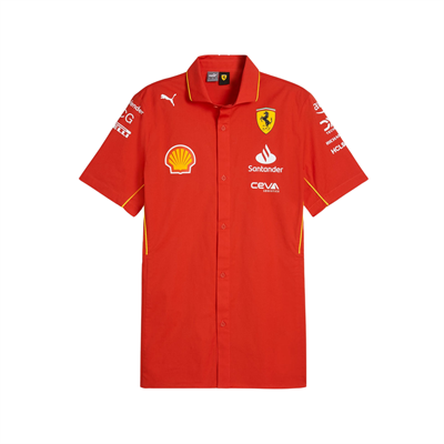 Tímová košeľa Scuderia Ferrari 2024